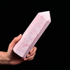 JIC Gem crystal wand used in Reiki and meditation decor settings