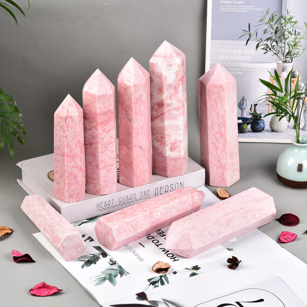 JIC Gem crystal tower positioned for desktop display in a calm space