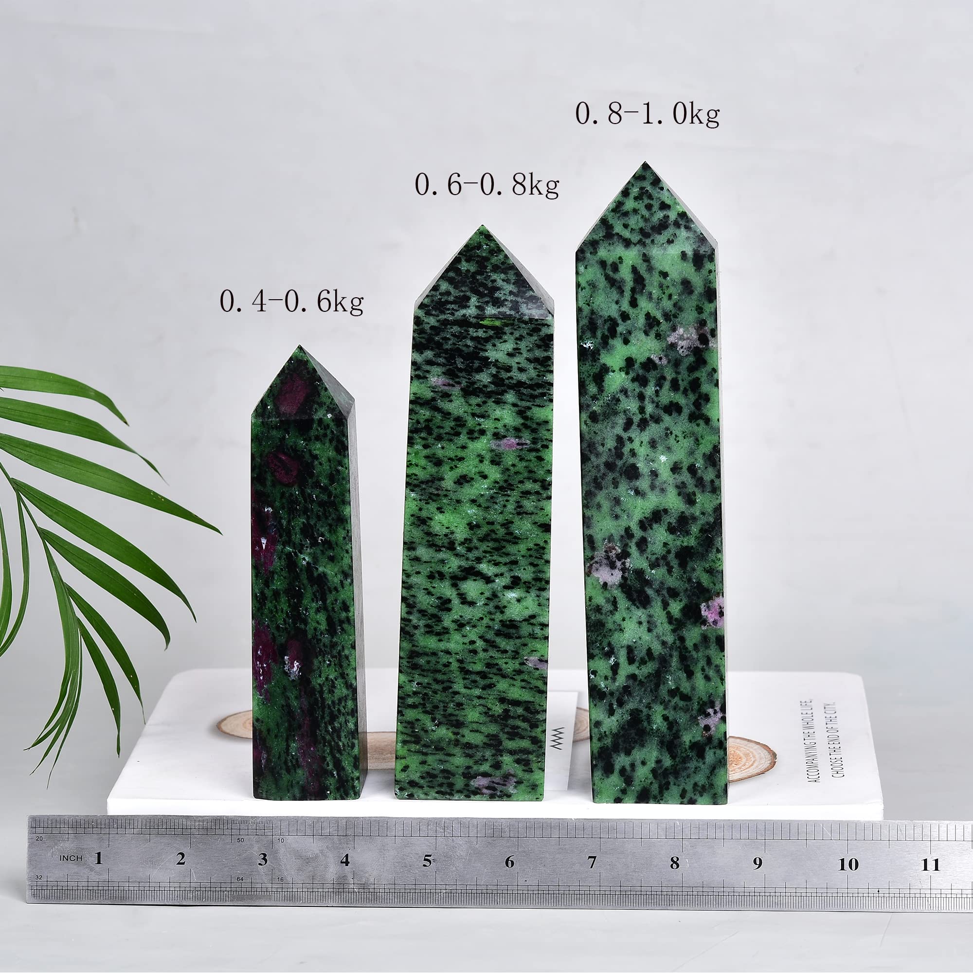 JIC Gem emotional balance crystal wand for mindful practice.