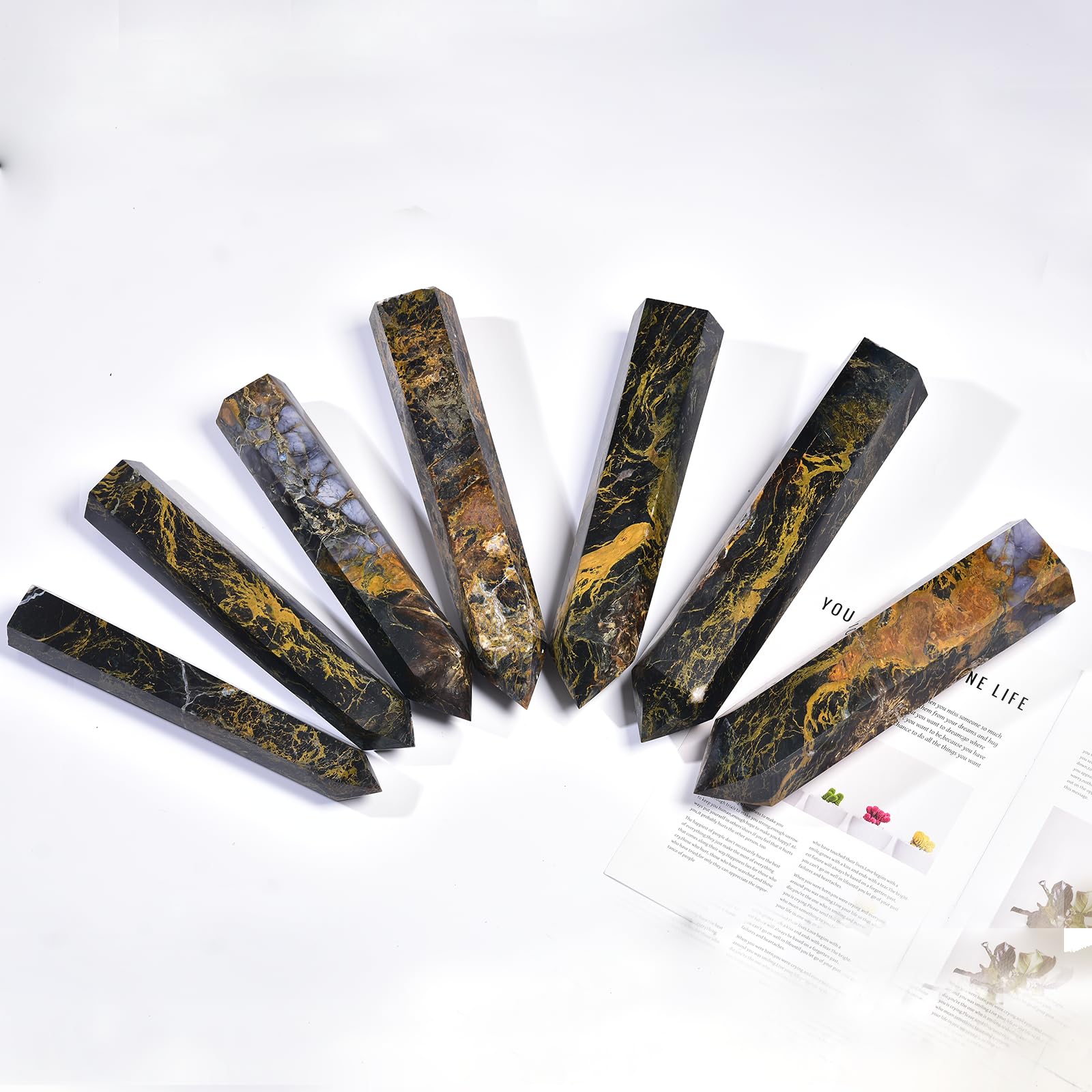 JIC Gem emotional balance crystal for grounding and mood harmony