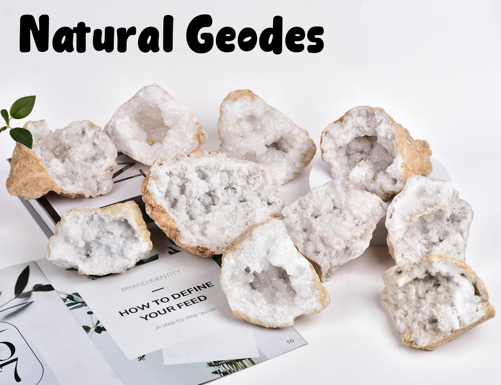 JIC Gem geode display idea demonstrates versatile placement in homes