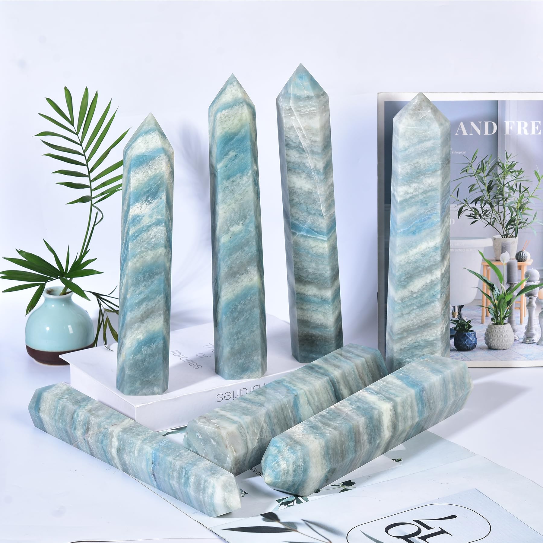 JIC Gem gift-worthy crystal wand for collectors and beginners.