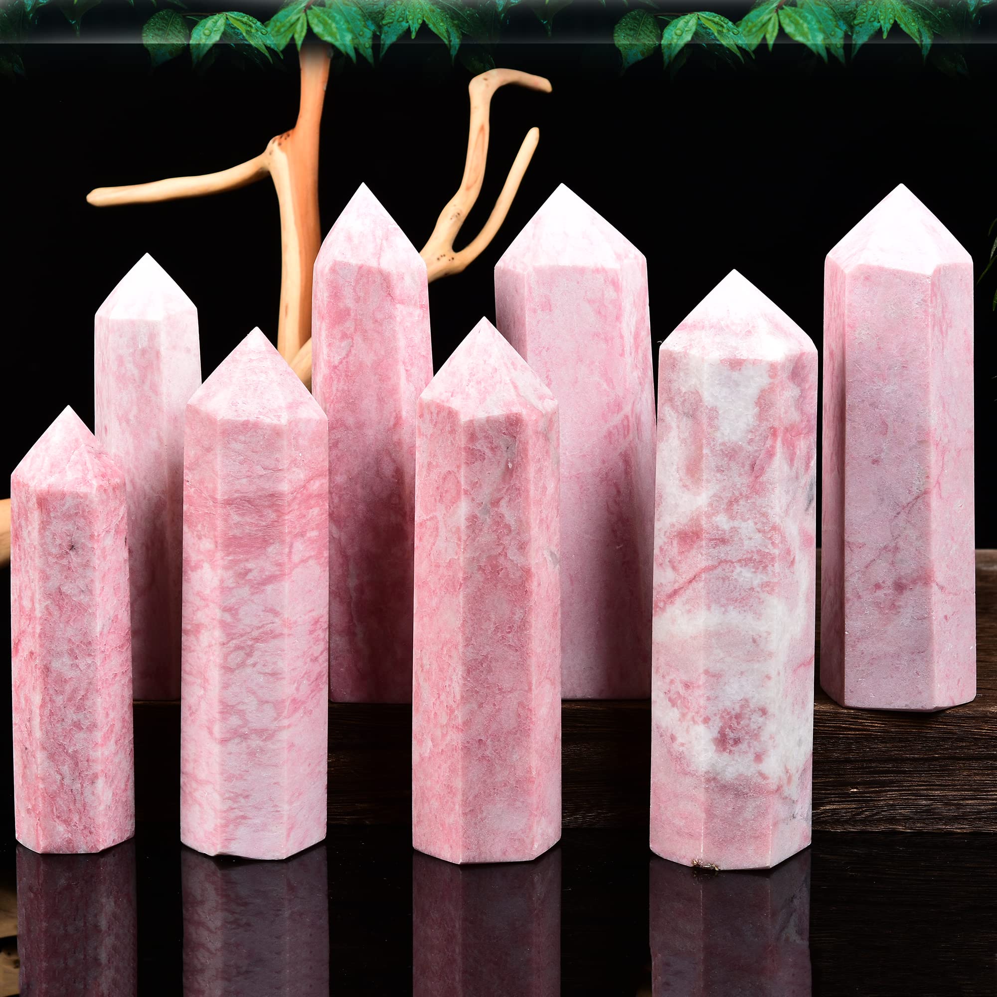 JIC Gem gift-ready crystal tower suited for crystal enthusiasts