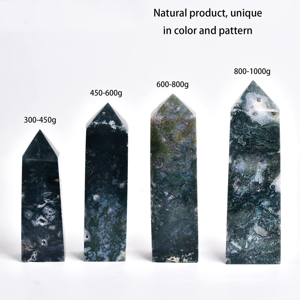 JIC Gem Healing Crystal Wand polished point for focused energy work.