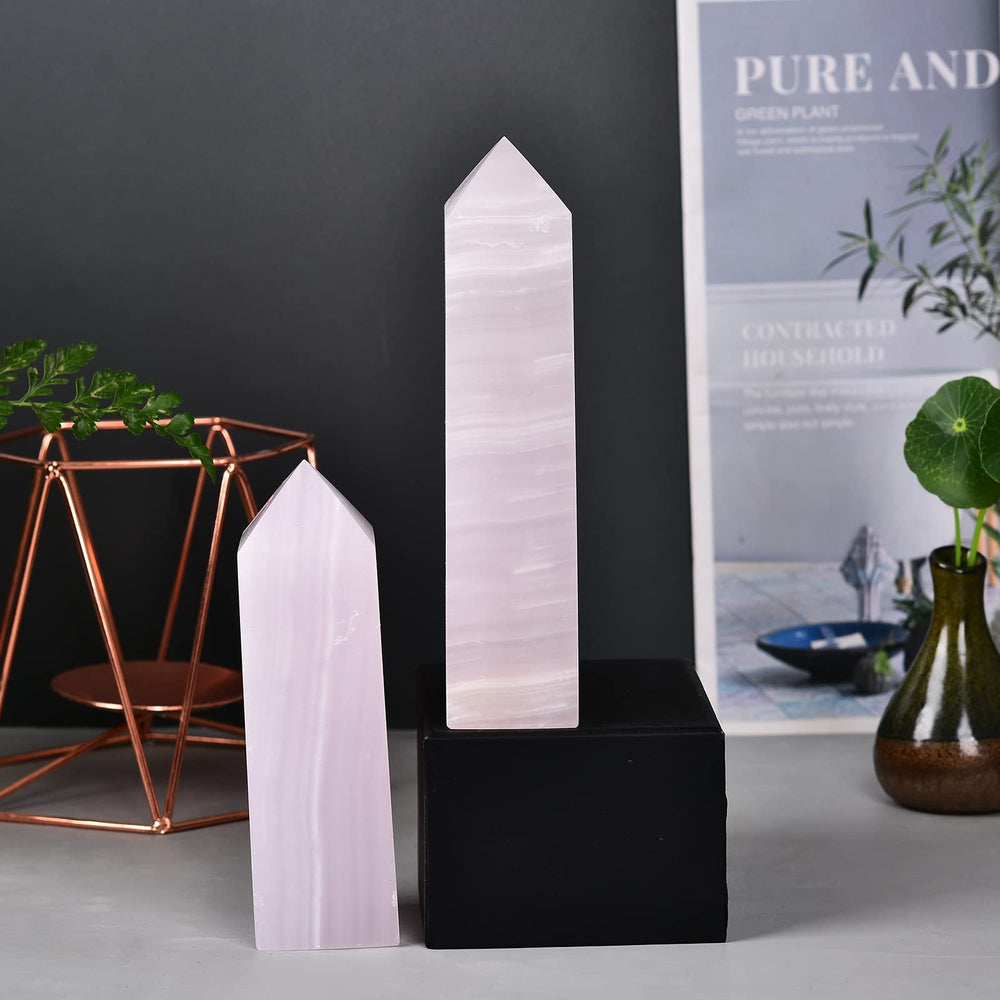 JIC Gem chakra-friendly tower aids heart chakra work and gentle healing sessions.