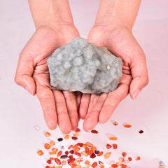 JIC Gem irregular shape sphalerite crystal cluster for grounding and decorative display.