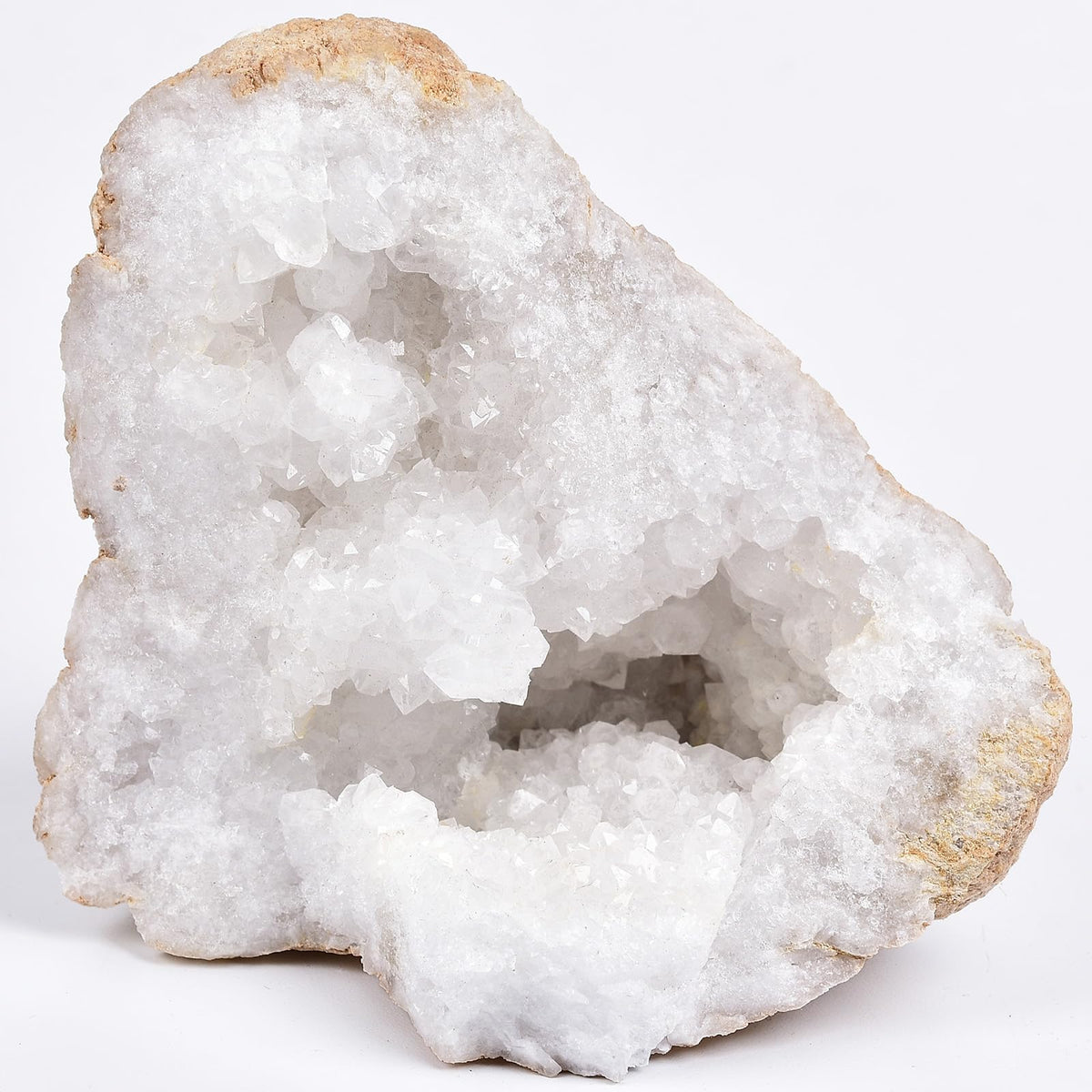 JIC Gem quartz geode display piece for elegant home decor