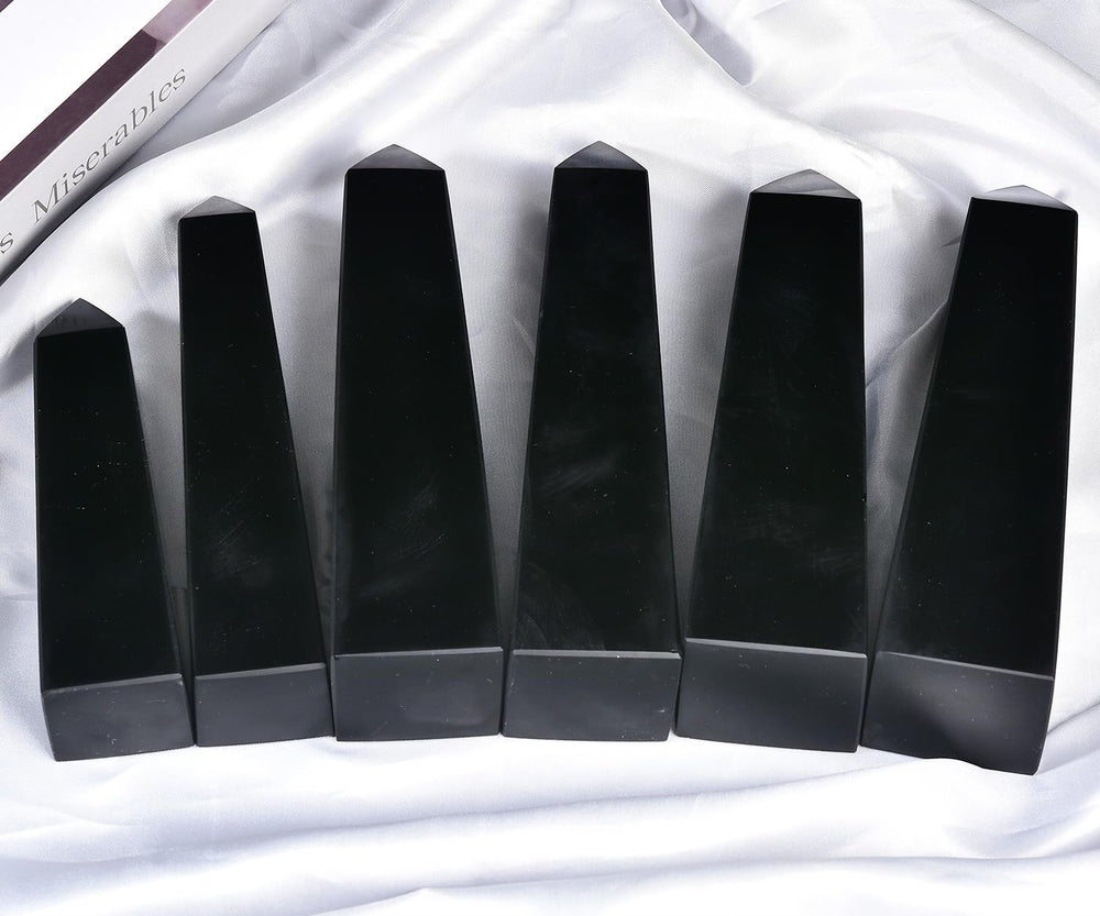 JIC Gem meditation space enhanced by black obsidian energy wand