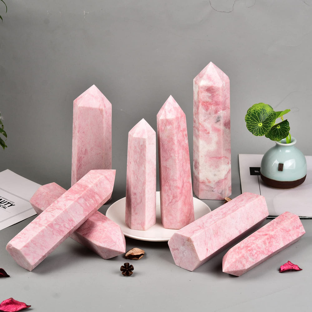 JIC Gem natural imperfections add character to the crystal tower