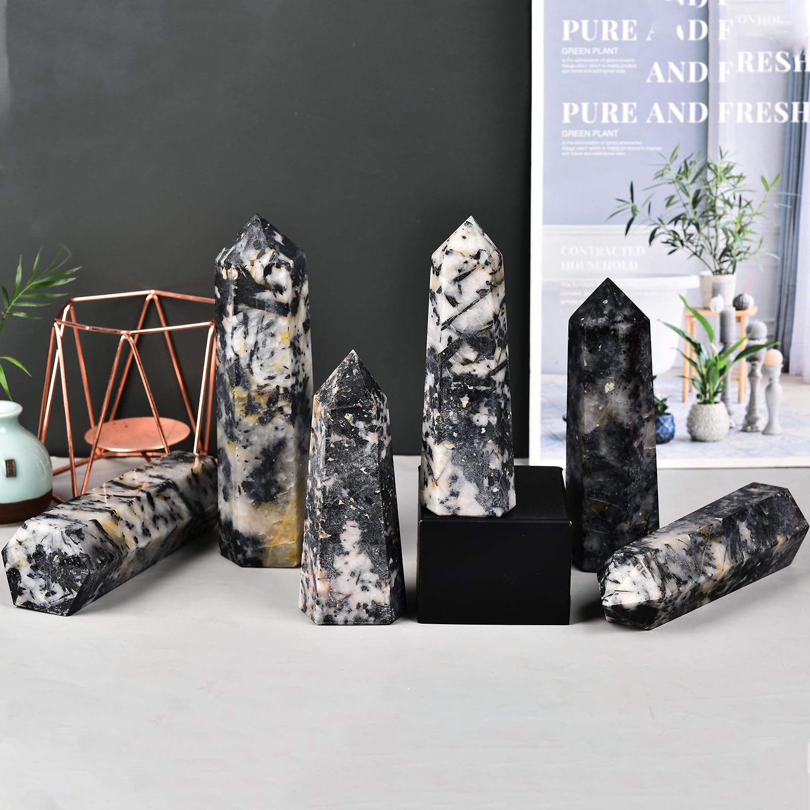 JIC Gem large wand energizing meditation and home decor spaces.