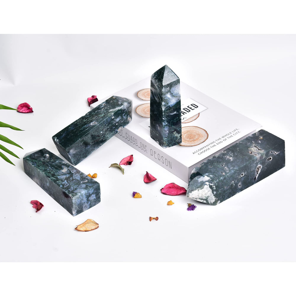JIC Gem Quartz Energy Point Wand supports chakra balancing and mindfulness.