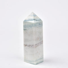 JIC Gem quartz tetrahedral wand supports clear focus during practice.