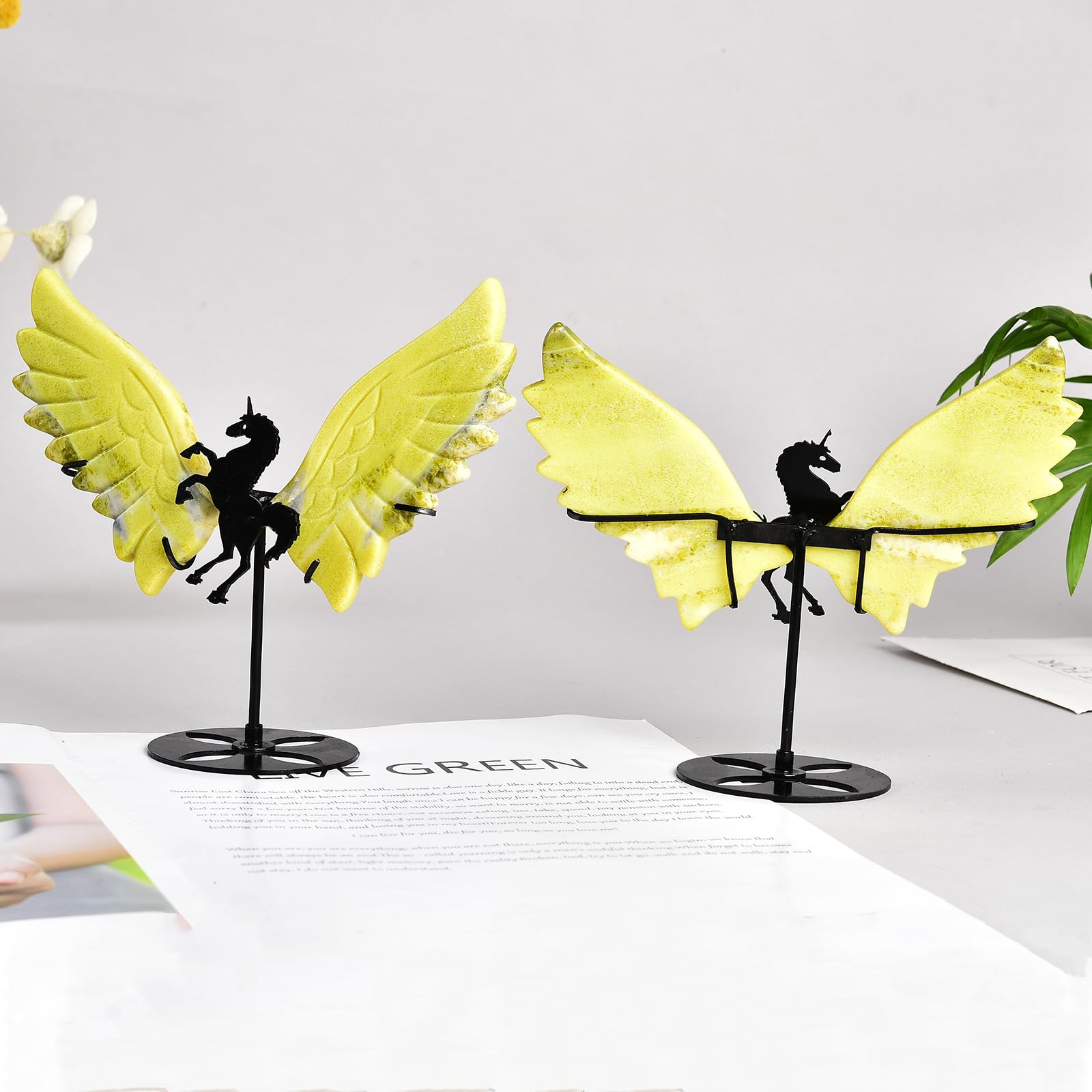 JIC Gem unicorn wings crystal gift for friends and family.