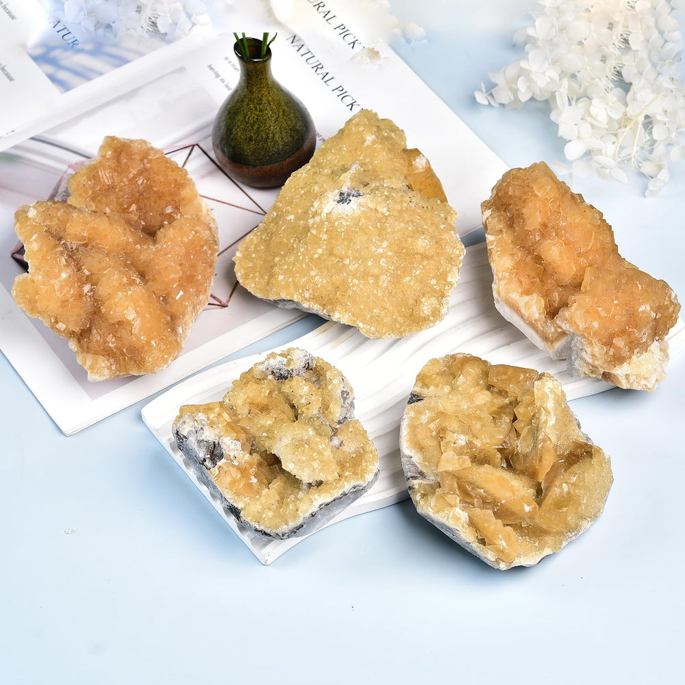 JIC Gem close-up glittering druse stones for jewelry-making or craft accents