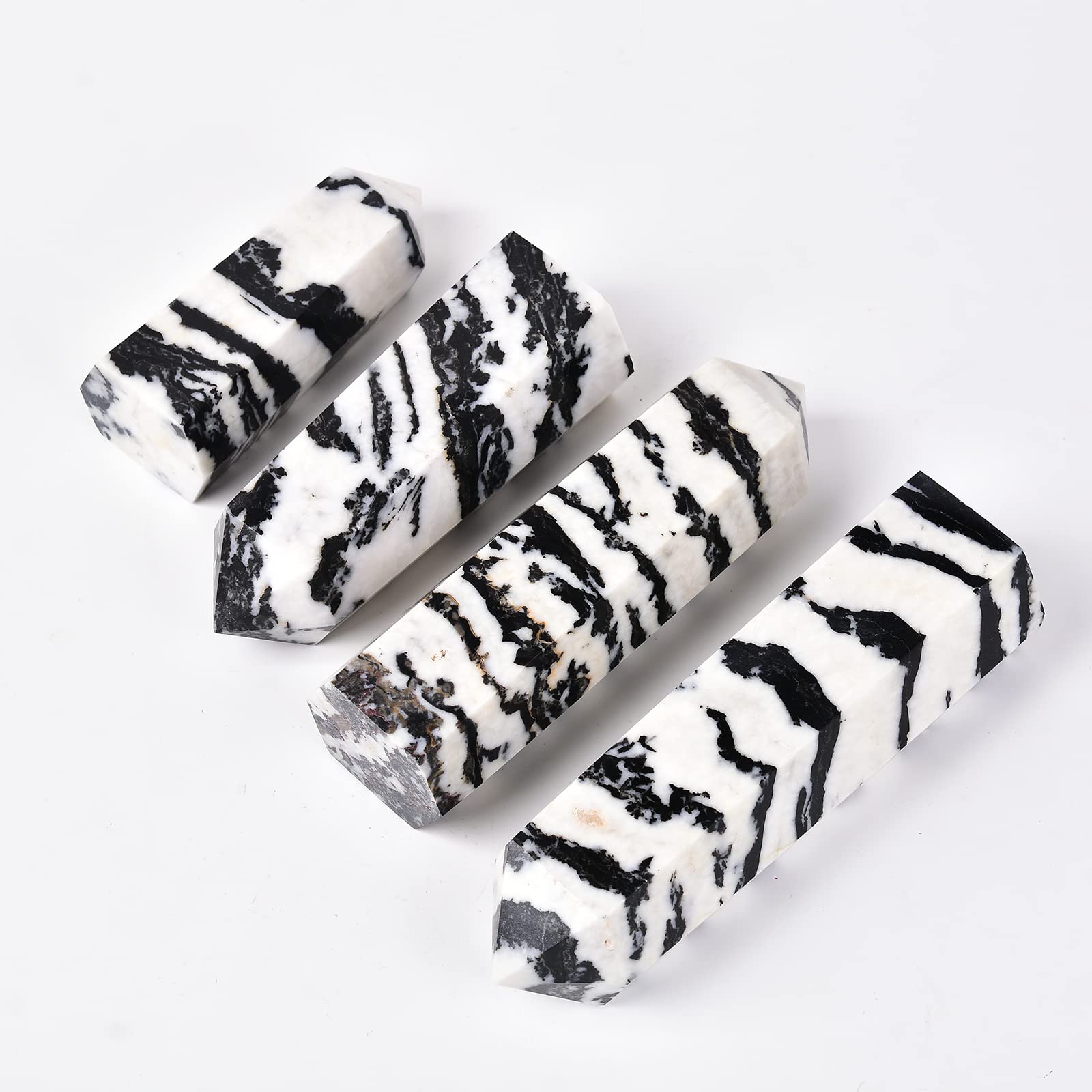 JIC Gem zebra Jasper stone promoting security and stability during energy work