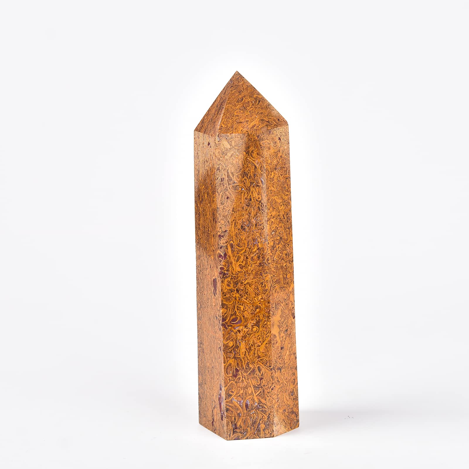 JIC Gem home decor crystal tower adds natural beauty and focus.