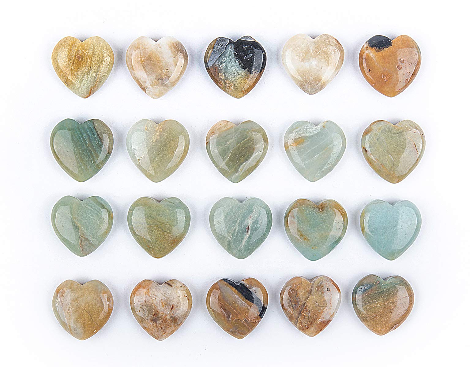 JIC Gem worry stone hand-carved to help focus and daily stress relief.