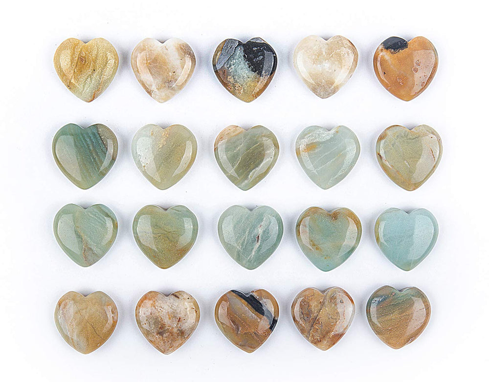 JIC Gem worry stone hand-carved to help focus and daily stress relief.