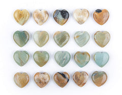 JIC Gem worry stone hand-carved to help focus and daily stress relief.