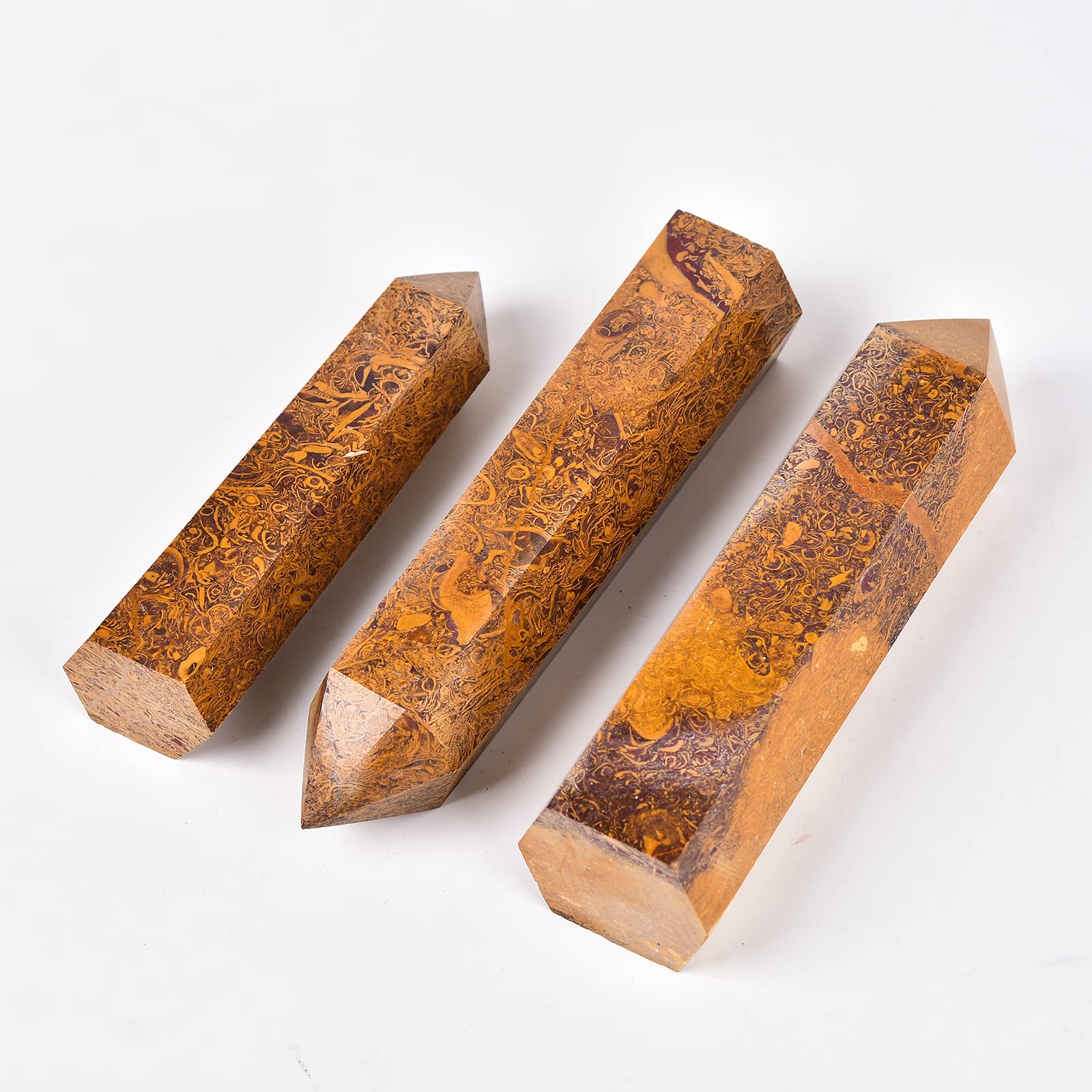 JIC Gem crystal tower for yoga and mindful breathing practices.