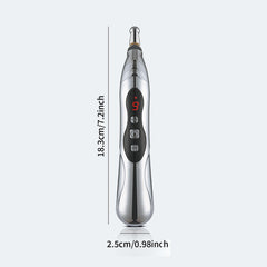 JIELUO Acupuncture Pen five-in-one design enabling targeted meridian stimulation.