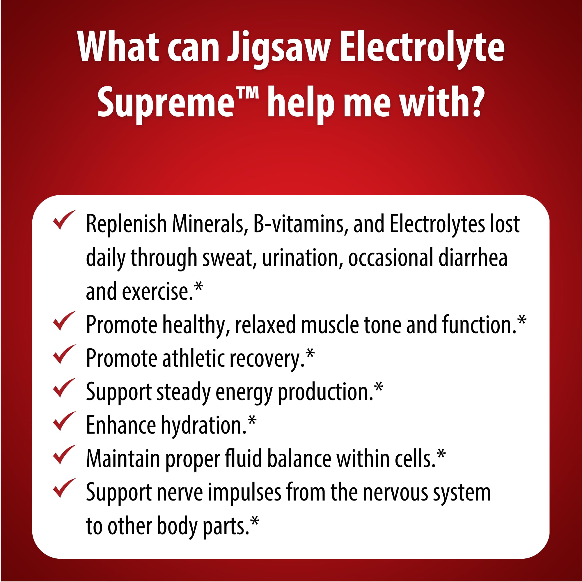 Jigsaw Health Electrolyte Supreme kids hydration on the go, easy energy support