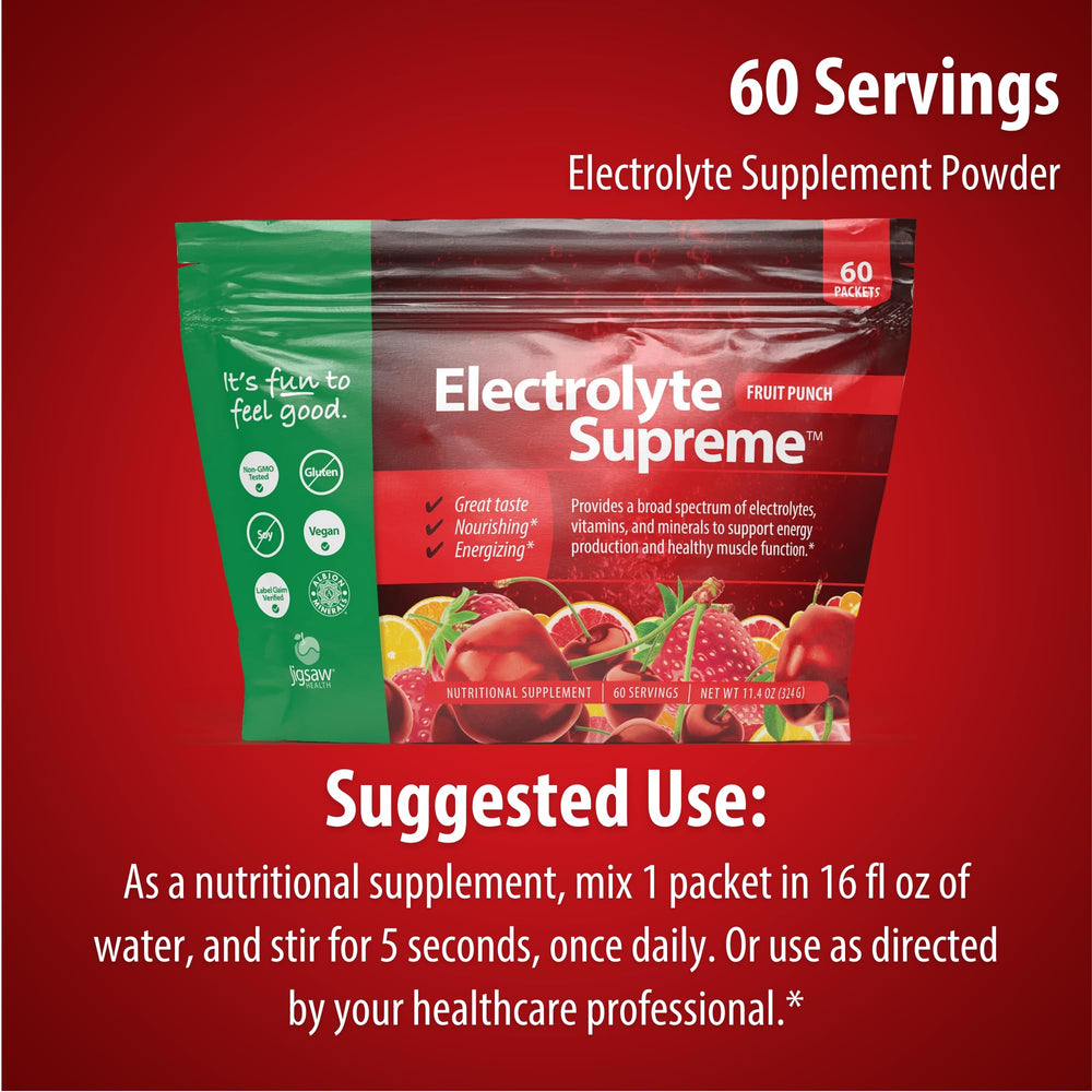 Jigsaw Health Electrolyte Supreme kitchen use for post-workout hydration and recovery