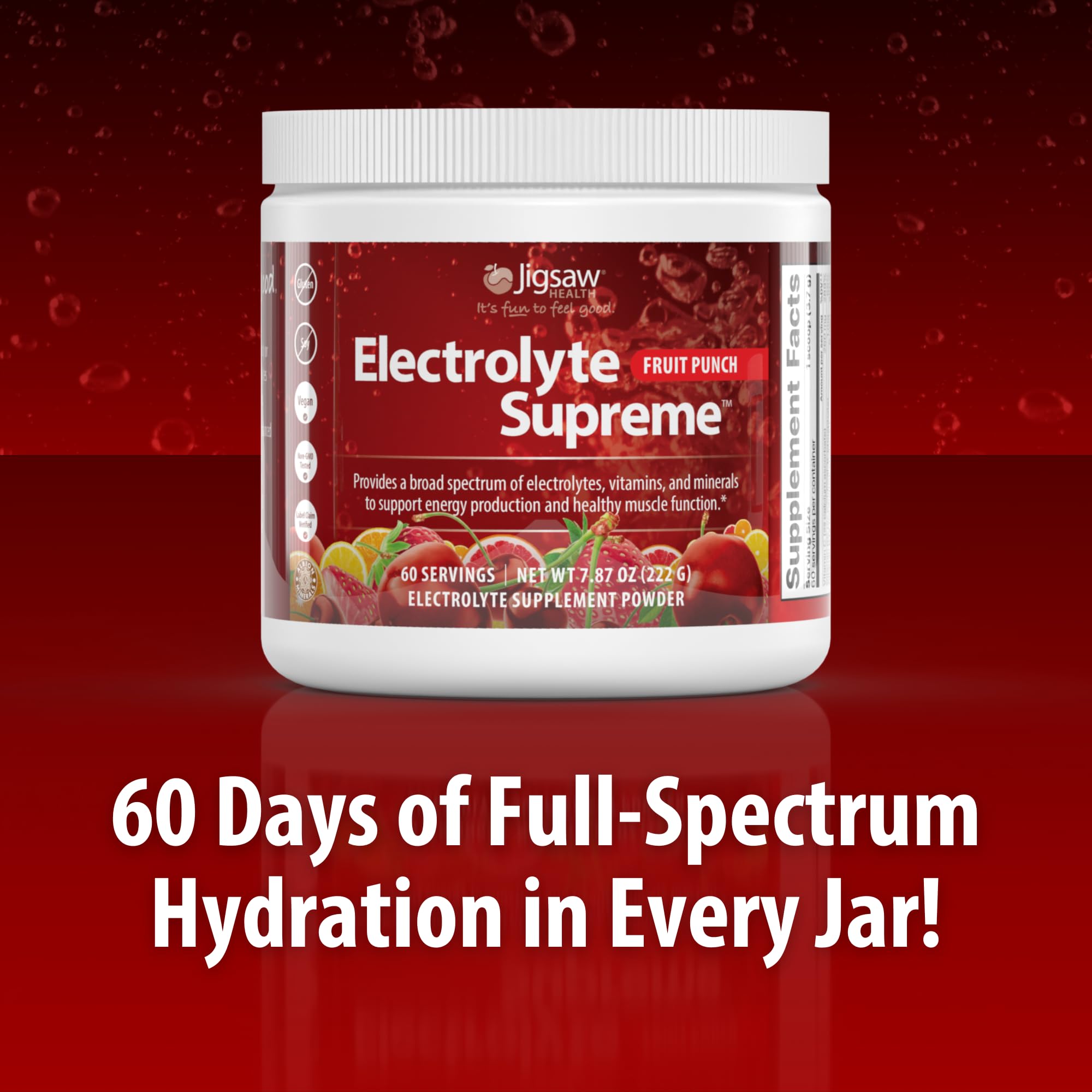 Front label close-up shows minerals and keto-friendly sugar-free claim