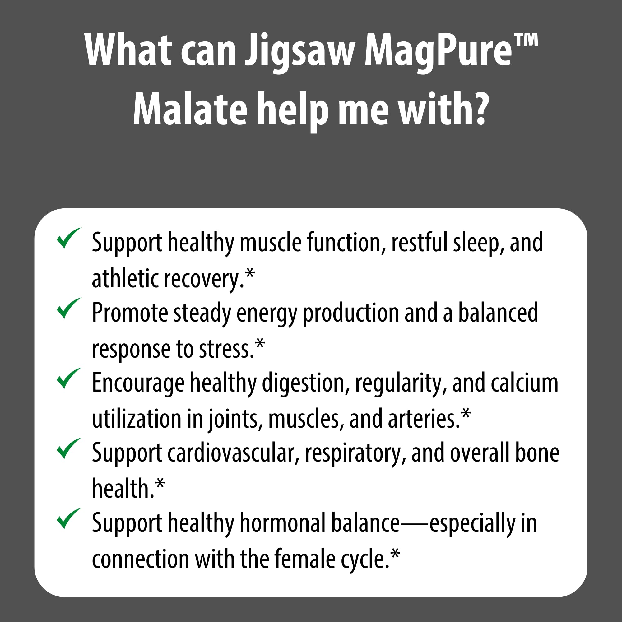 Daily use setup of MagPure Malate for a simple morning routine.