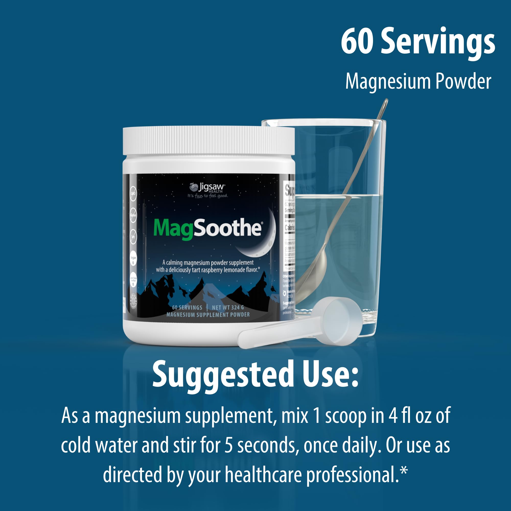 MagSoothe on a nightstand suggests an easy evening routine.