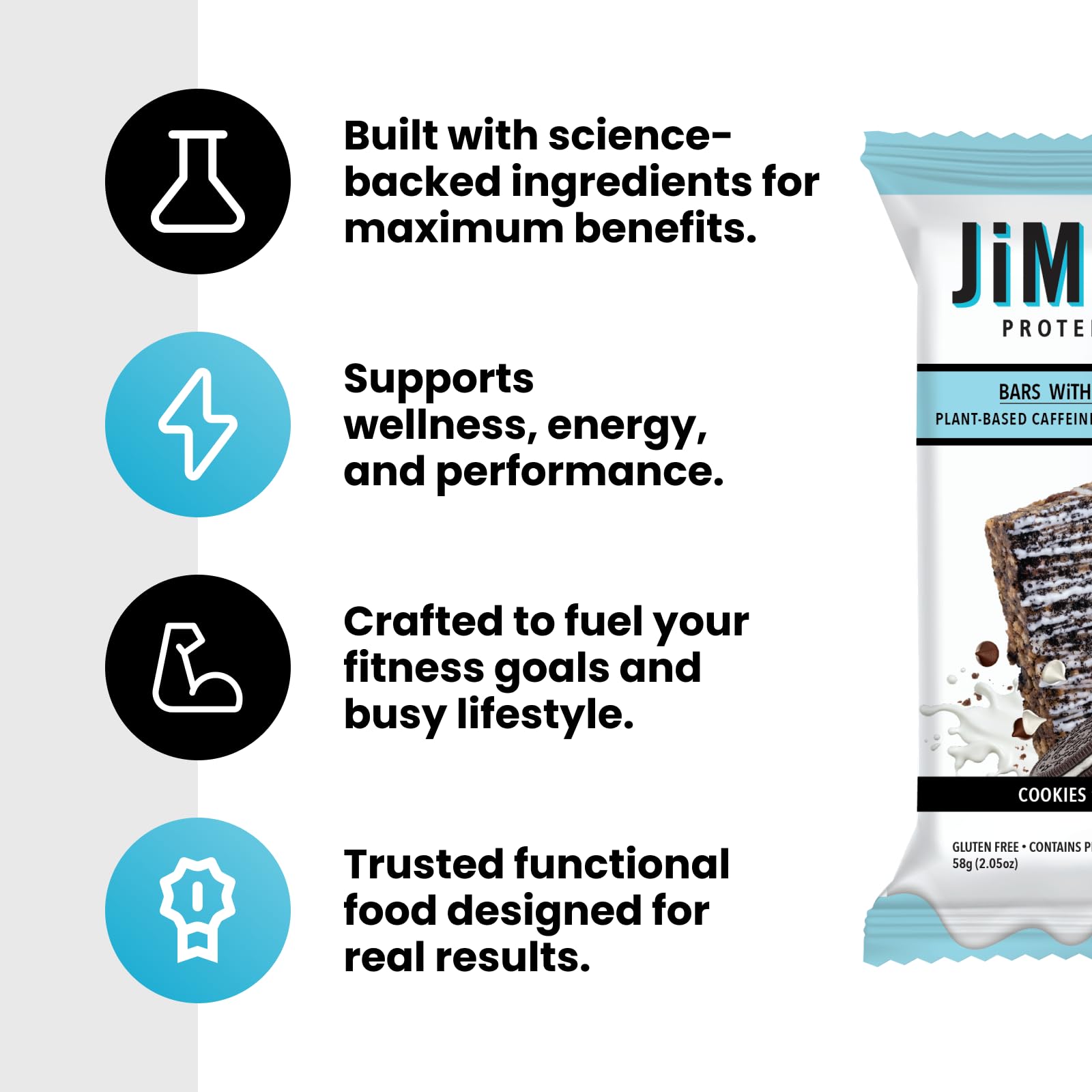 Jimmybar Immune Orange Citrus Blast bar travel pack packaging shows portable nourishment.