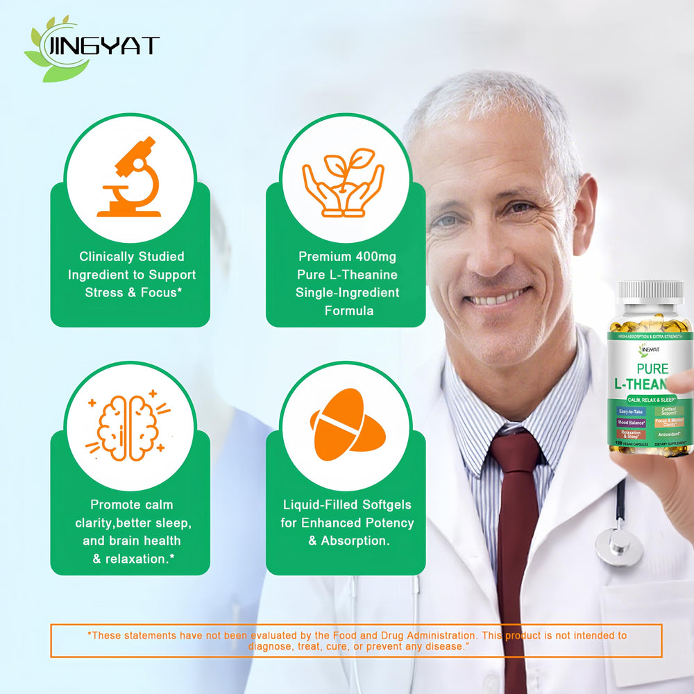 JINGYAT softgels promote mental clarity and steady focus.
