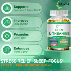 Green tea-derived L-Theanine from JINGYAT for relaxation.