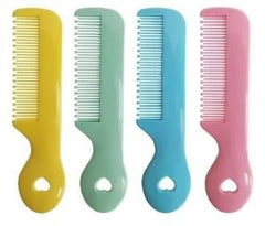 Jinshining 4-piece baby brush set with soft round-tip bristles for gentle scalp care