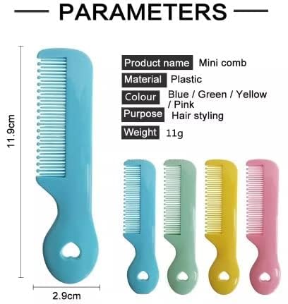 Jinshining newborn brushes designed for cradle cap relief and gentle detangling