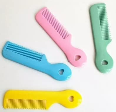 Jinshining brushes feature safe rounded edges for delicate infant grooming sessions