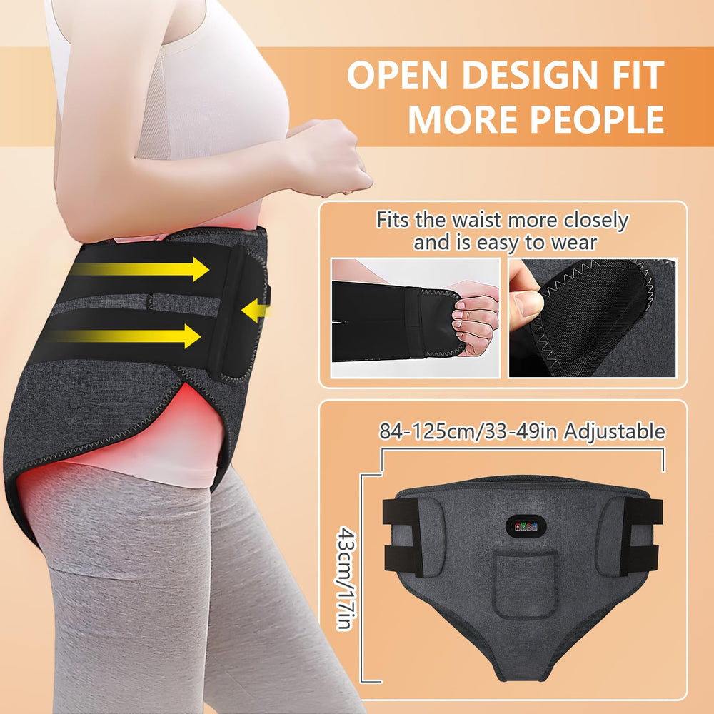 Jitesy pants detachable pocket stores a power bank for convenience.