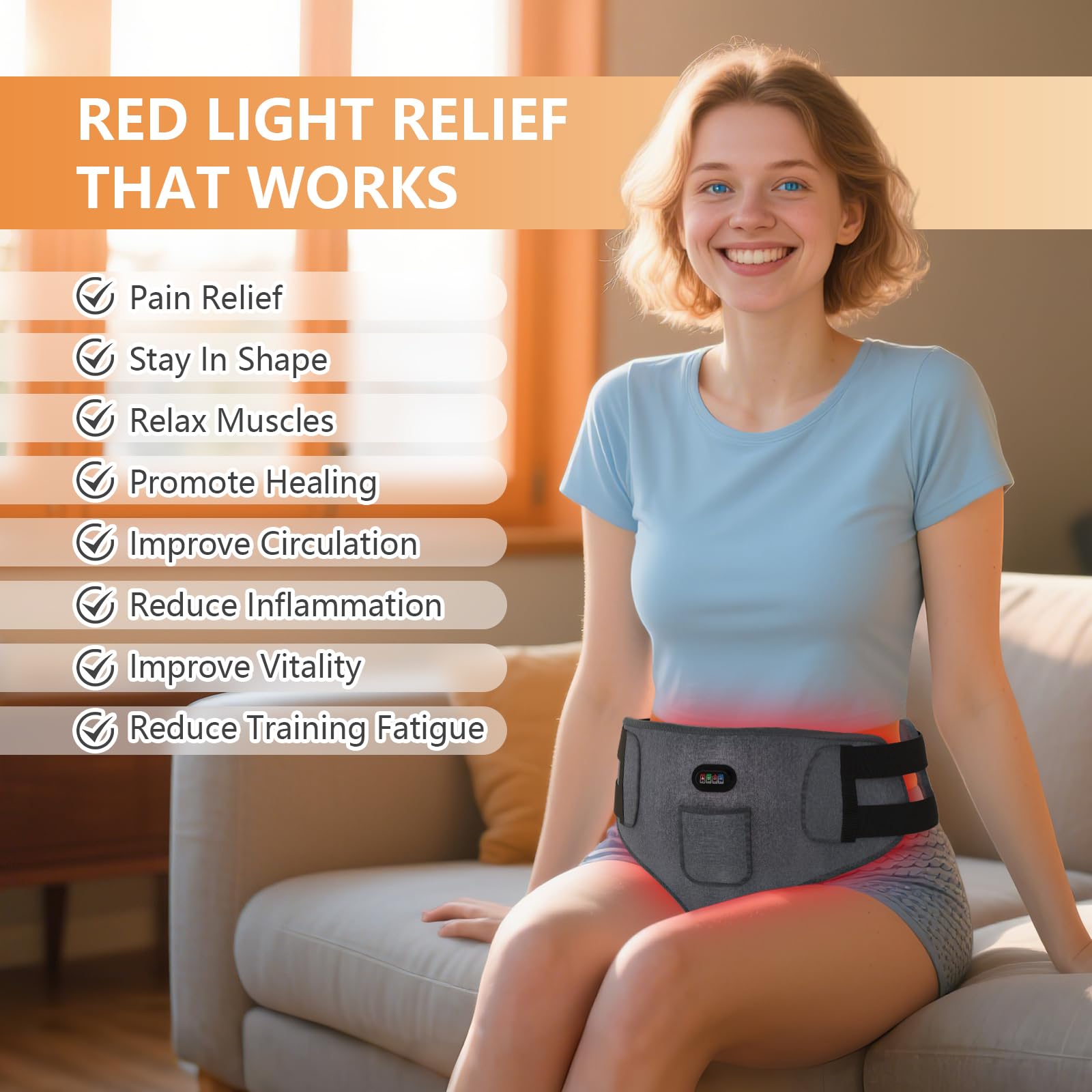 Jitesy pants heat settings for customizable comfort during daily activities.
