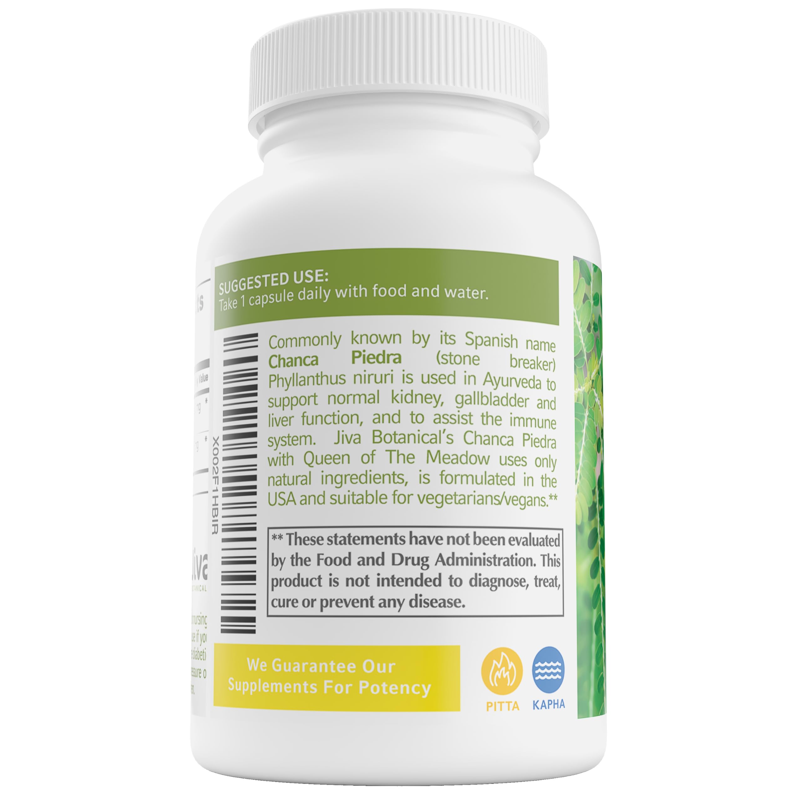 Jiva Botanicals product on kitchen counter suggests everyday wellbeing
