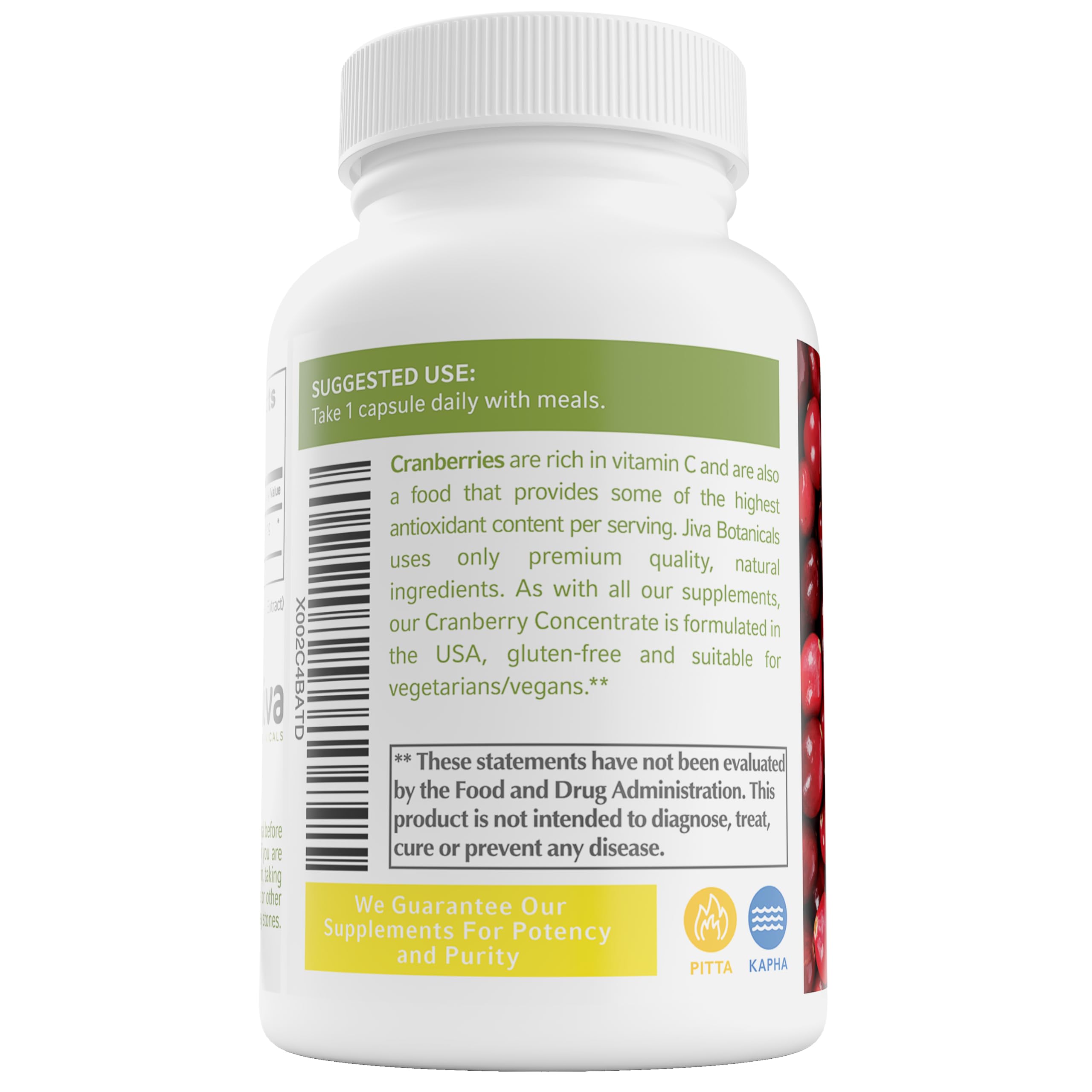 Proanthocyanidins-rich capsule from Jiva Botanicals fuels natural health rituals.