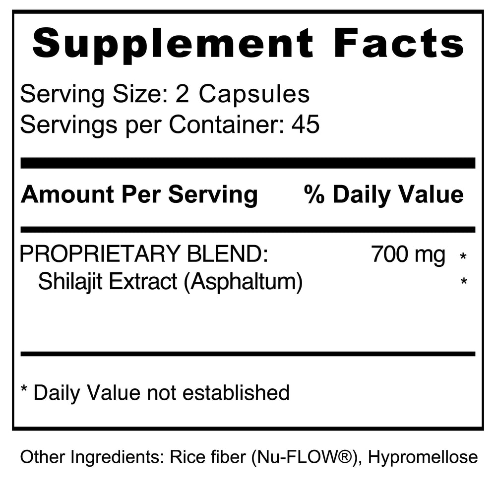 Jiva Botanicals Shilajit 90-count pack suitable for ongoing routines