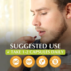Close-up of Jiva Botanicals Shilajit capsules label highlighting additive-free quality