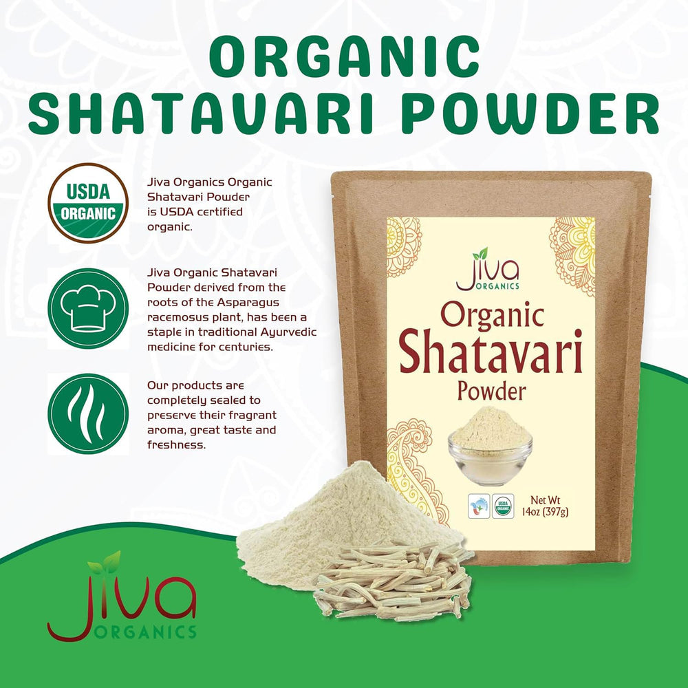 Shatavari powder sealed in kraft bag preserves freshness and aroma.