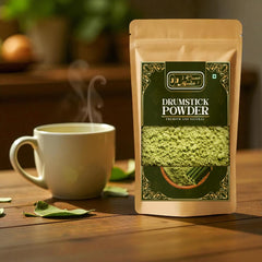 JJ Crunch N Munch golden resealable pouch keeps powder fresh.