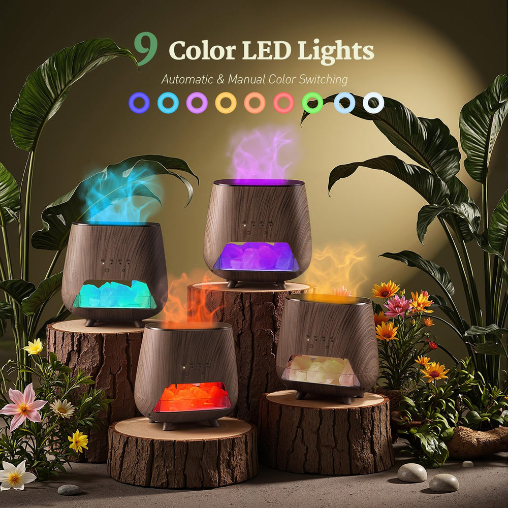 JJNJJN diffuser in the bedroom promotes calm and restful nights.