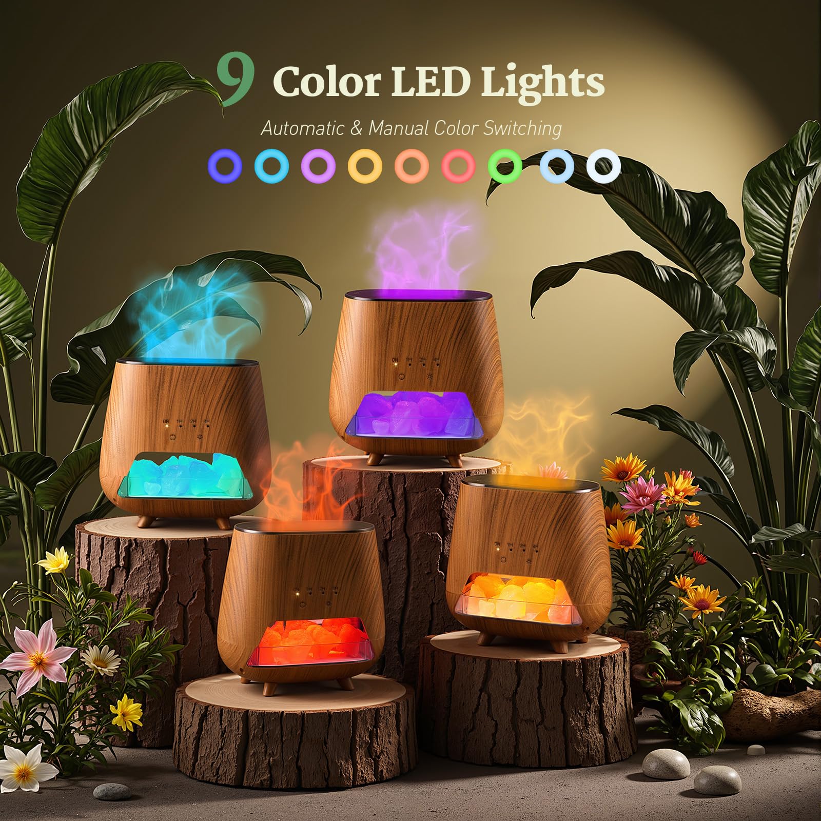 JJNJJN ultra-quiet diffuser operates with minimal noise