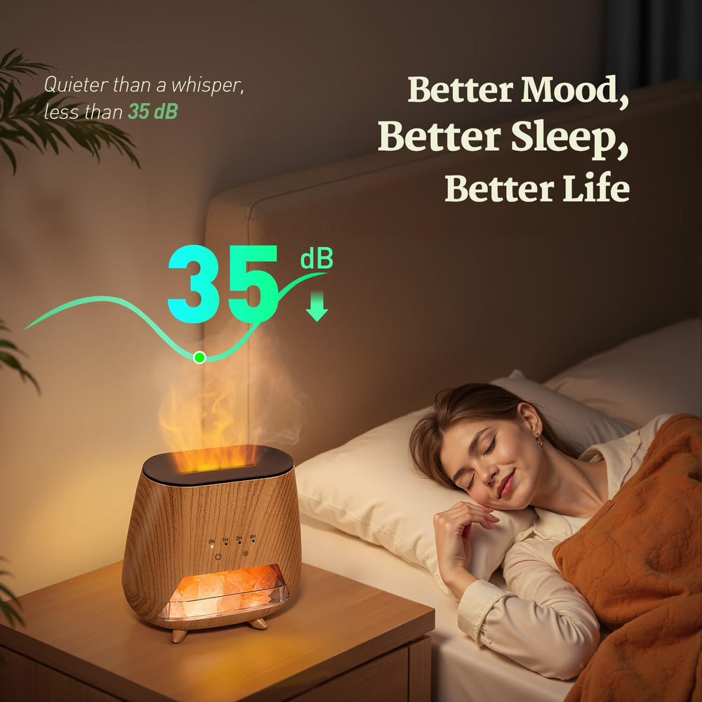 JJNJJN wood-grain diffuser design highlighting natural materials
