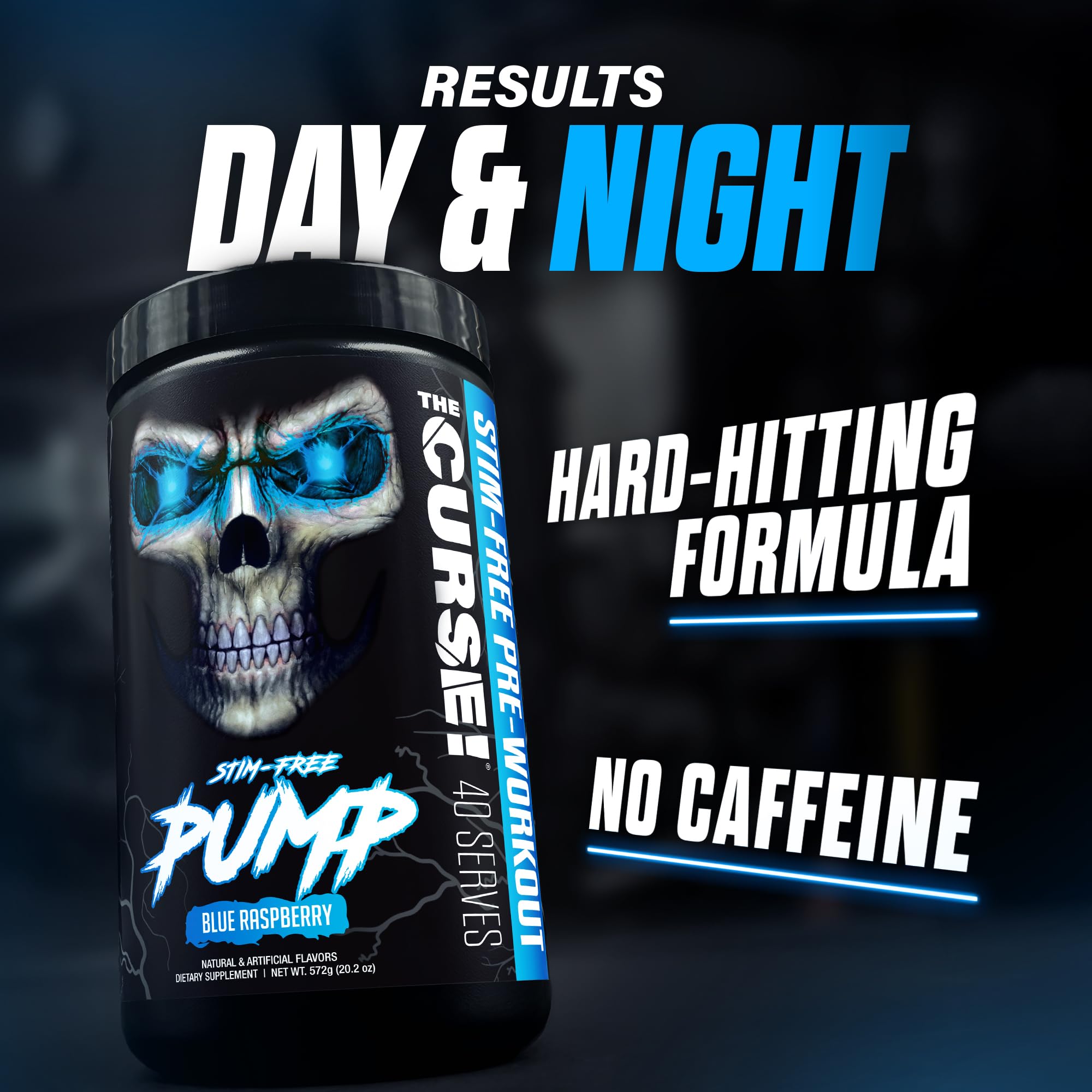 JNX Sports The Curse! Pump Beta-Alanine close-up signals fatigue resistance during long sessions