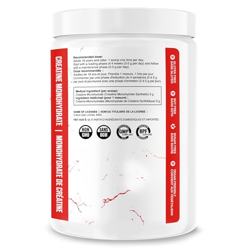 JNX SPORTS The Curse Creatine Powder scoop with 5 g serving