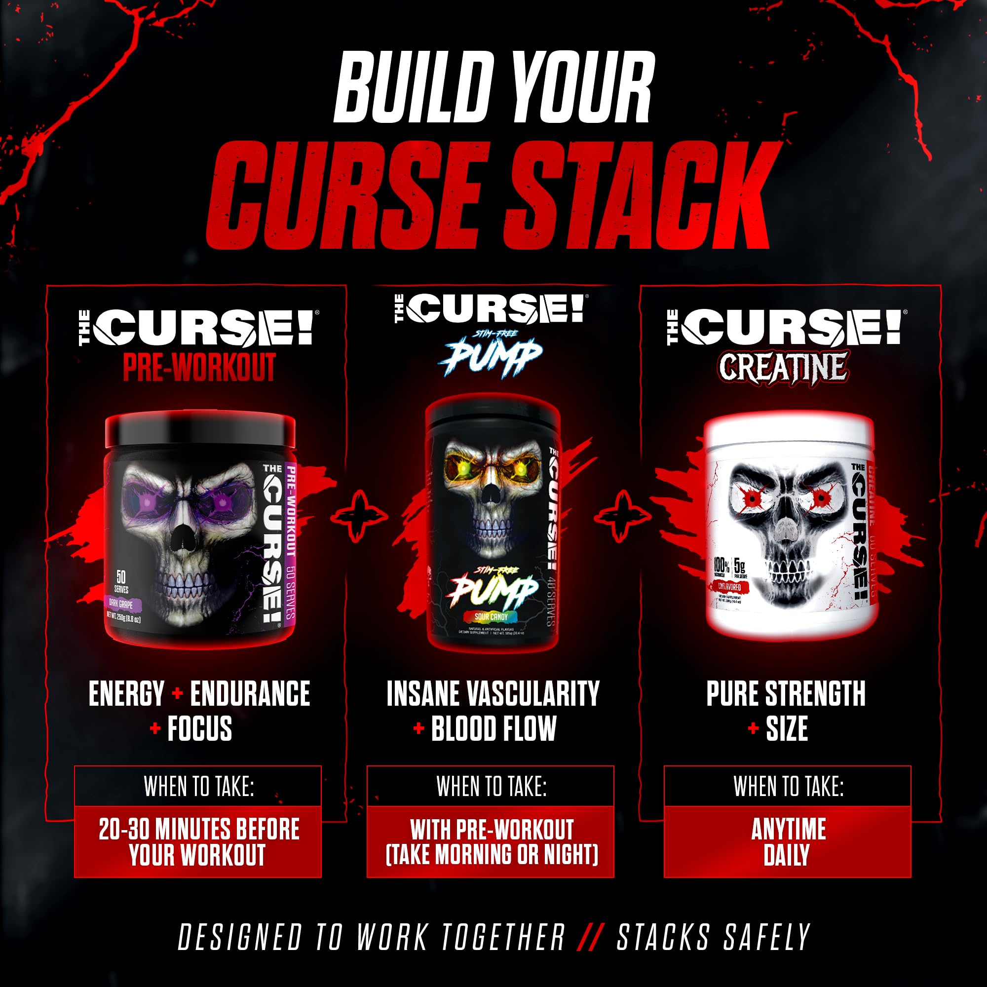 The Curse powers an intense training session with sustained energy